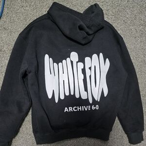 Archive 6-0 dark grey White Fox Hoodie